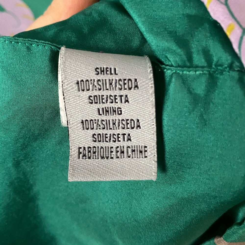 TIBI mini silk floral dress - Picture 4 of 4